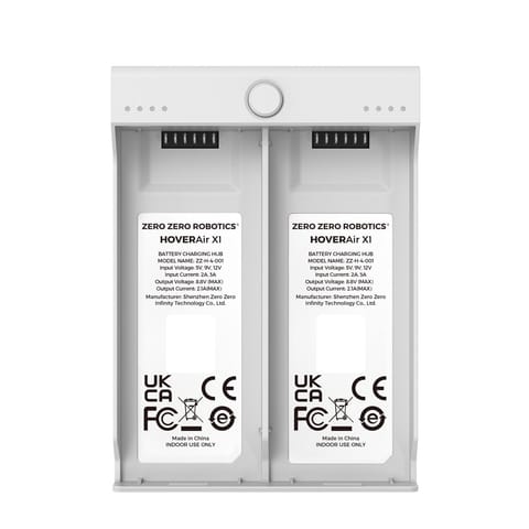 ⁨HoverAir Charging Hub for two batteries - White⁩ at Wasserman.eu