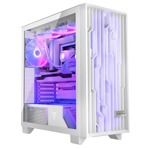 ⁨MODECOM Case VOLCANO PERUN APEX ARGB MIDI White⁩ at Wasserman.eu