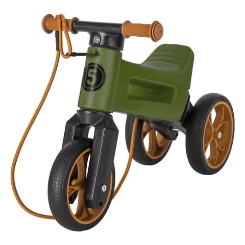 ⁨Rowerek biegowy Funny Wheels Rider Khaki⁩ w sklepie Wasserman.eu