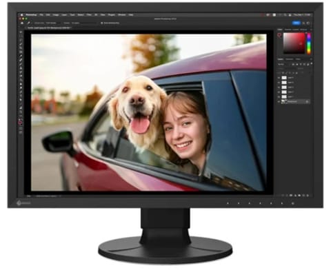 ⁨Monitor EIZO CS2400R (24.1" /IPS /60Hz /1920 x 1200 /Czarny)⁩ w sklepie Wasserman.eu