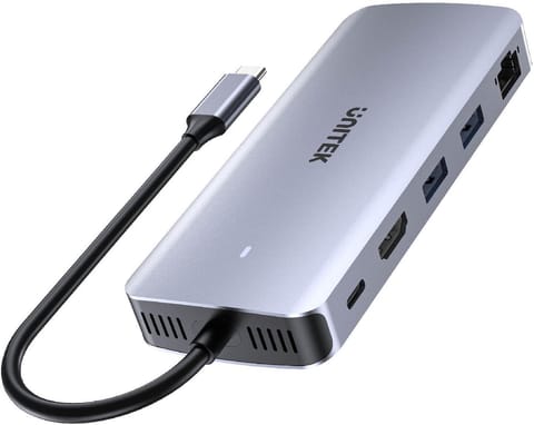 ⁨Unitek D1120A01 Aktywny Hub USB-C 10 Gbps, Obudowa na dysk M.2, HDMI⁩ w sklepie Wasserman.eu