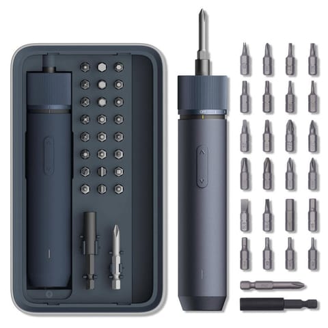 ⁨HOTO QWLSD011 Electric Precision Screwdriver + 25 Bit Set⁩ at Wasserman.eu