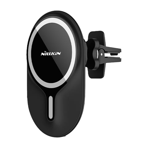 ⁨Nillkin Magnetic Car Mount with MagSafe Charger for Grille Black⁩ at Wasserman.eu