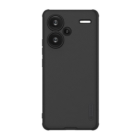 ⁨Case Nillkin Super Frosted Shield Pro for Xiaomi Redmi Note 13 Pro+ 5G (black)⁩ w sklepie Wasserman.eu