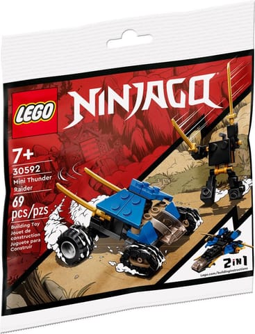 ⁨Klocki Ninjago 30592 Miniaturowy piorunowy pojazd⁩ w sklepie Wasserman.eu