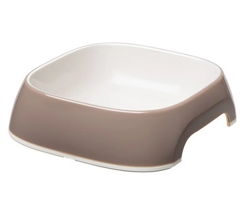 ⁨FERPLAST Glam XS Pet watering bowl, white-beige⁩ at Wasserman.eu