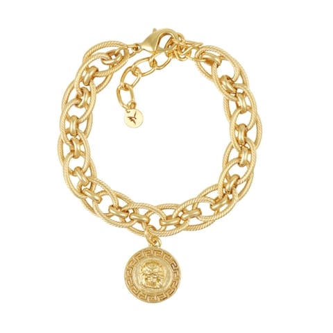 ⁨Bransoletka z monetą z kolekcji Olimpia (B23/ZWE/68AU)⁩ w sklepie Wasserman.eu