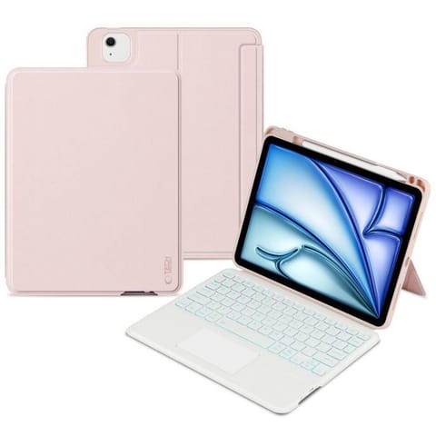 ⁨Etui APPLE IPAD AIR 10.9 (4GEN / 5GEN) / 11.00 (6GEN) Tech-Protect SCMag Pen + Keyboard różowe⁩ w sklepie Wasserman.eu