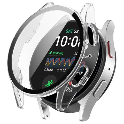 ⁨Etui SAMSUNG GALAXY WATCH 4 / 5 / FE (40MM) Tech-Protect Defense360 Clear transparentne⁩ w sklepie Wasserman.eu