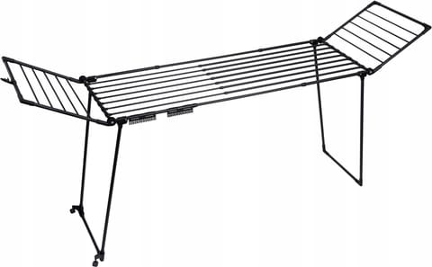 ⁨MSV 3700703983484 laundry drying rack/line Hanger clip laundry dryer Grey⁩ at Wasserman.eu