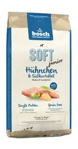 ⁨Bosch Soft Junior Chicken & Sweet Potatoes 1kg⁩ at Wasserman.eu