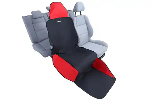 ⁨KARDIFF ACTIV for front seat universal dimension - BLACK-RED⁩ at Wasserman.eu