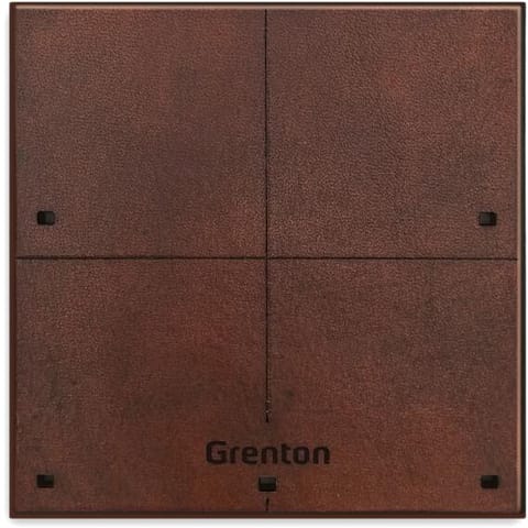 ⁨GRENTON TOUCH PANEL/ 4 TOUCH FIELDS/ TF-BUS/ DARK, MADE OF NATURAL LEATHER FRONT⁩ at Wasserman.eu