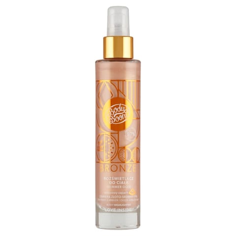 ⁨BIELENDA BB BodyBoom Rozświetlacz do ciała -  Shimmer Gold 100 ml⁩ w sklepie Wasserman.eu