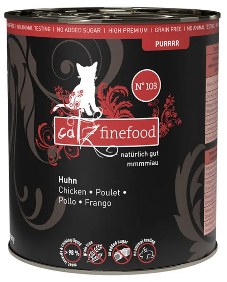 ⁨Catz Finefood Purrrr N.103 Poultry can 800g⁩ at Wasserman.eu