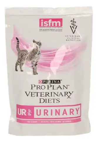 ⁨Purina Veterinary Diets Urinary UR Feline z łososiem saszetka 85g⁩ w sklepie Wasserman.eu
