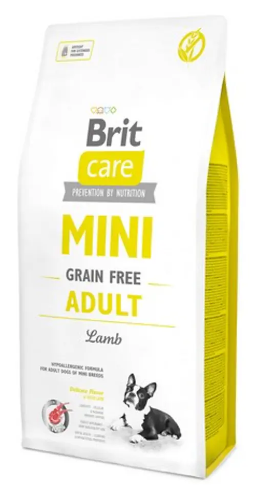 ⁨BRIT CARE MINI GRAIN-FREE ADULT LAMB 400 g⁩ at Wasserman.eu