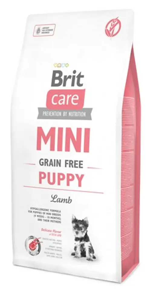 ⁨Brit Care Grain Free Mini Puppy Lamb 7kg⁩ w sklepie Wasserman.eu