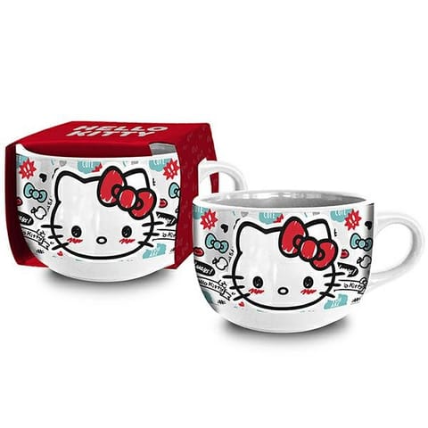 ⁨Coriex Kubek ceramiczny Hello Kitty 500ml 10677⁩ w sklepie Wasserman.eu