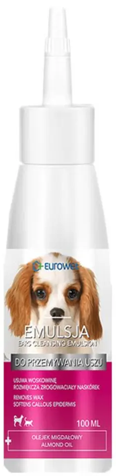 Eurowet Płyn do przemywania uszu dla psów i kotów 100ml w sklepie Wasserman.eu