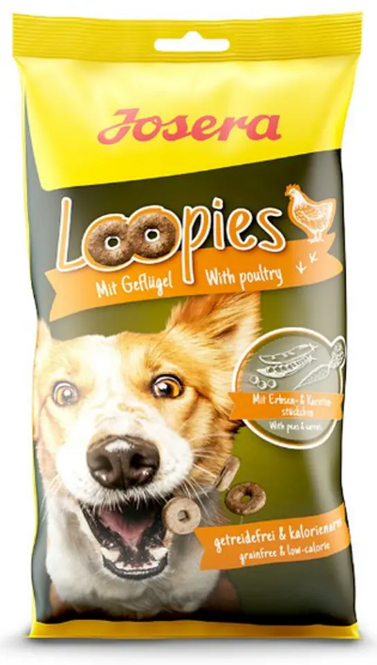 ⁨JOSERA Loopies Poultry - Dog treat - 300g⁩ at Wasserman.eu