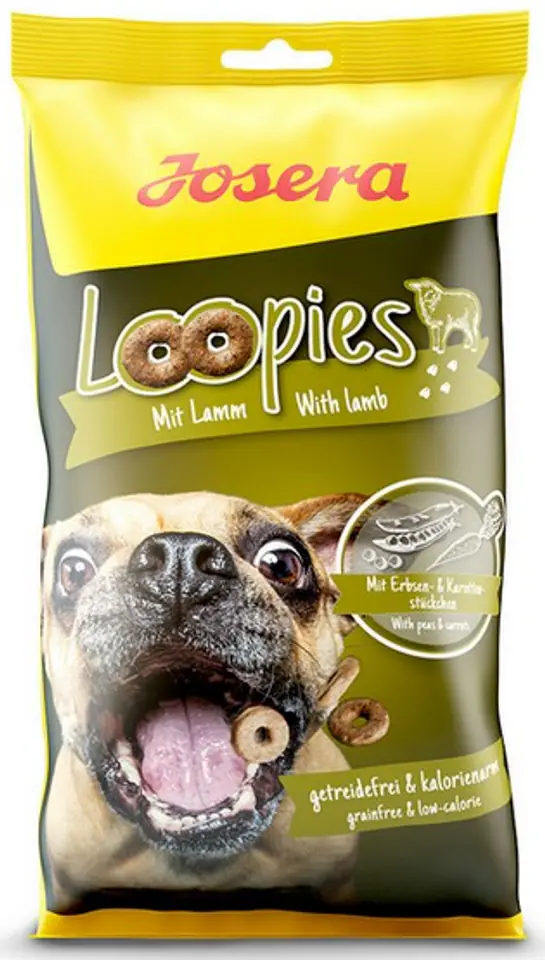 ⁨Josera Loopies Przysmak z jagnięciną 150g⁩ w sklepie Wasserman.eu