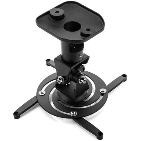 ⁨Techly Universal Deckenhalterung fĂĽr Beamer, schwarz⁩ at Wasserman.eu