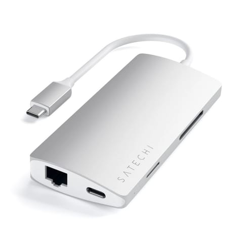 ⁨SATECHI ST-TCMA2S (Srebrny /USB-C )⁩ w sklepie Wasserman.eu