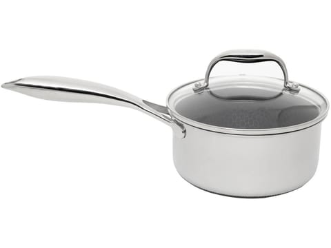 Kohersen Black Cube 16 cm saucepan with lid at Wasserman.eu