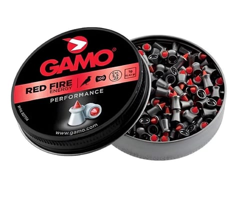 ⁨GAMO PREMIUM ACCUTEK RED FIRE SHOT CALIBRE 5,5 MM - 100 PCS.⁩ at Wasserman.eu