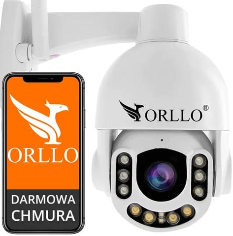 ⁨Kamera IP Orllo Z7 Pro zewnętrzna obrotowa GSM 4MPx⁩ w sklepie Wasserman.eu