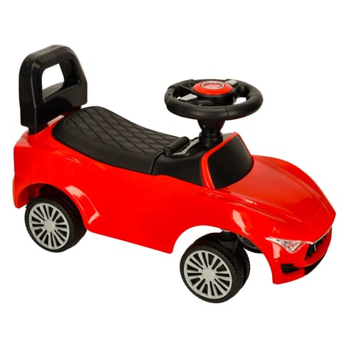 ⁨Jeździk pchacz samochód auto z dźwiękiem i światłami czerwony⁩ w sklepie Wasserman.eu