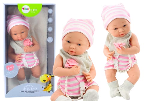⁨Baby doll in clothes with accessories⁩ at Wasserman.eu