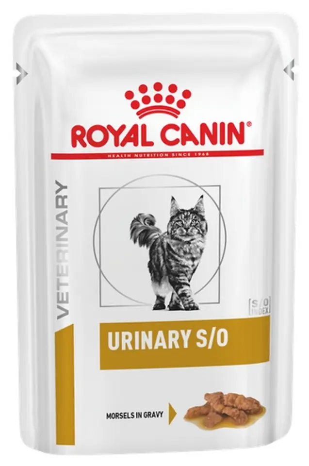Royal Canin Veterinary Diet Feline Urinary S/O z kurczakiem w sosie saszetka 85g w sklepie Wasserman.eu