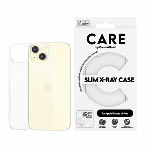 ⁨CARE by PanzerGlass Slim X-Ray Case iPhone 15 Plus 6,7" przezroczysty/transparent 1435⁩ w sklepie Wasserman.eu