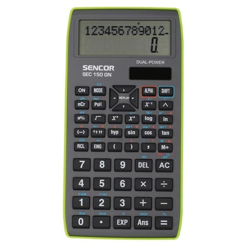 ⁨Calculator SEC 150 GN School, 12+10 Digit LCD⁩ at Wasserman.eu