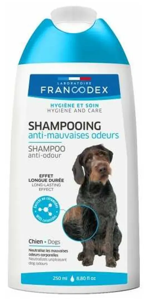 ⁨Francodex Szampon neutralizujący zapachy 250ml⁩ w sklepie Wasserman.eu