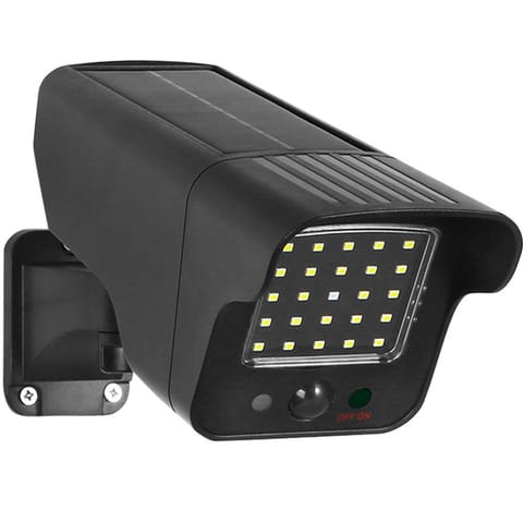 ⁨Solarna atrapa kamery, migająca dioda, czujnik ruchu, oświetlenie LED, naklejka gratis, SOL1803S⁩ w sklepie Wasserman.eu