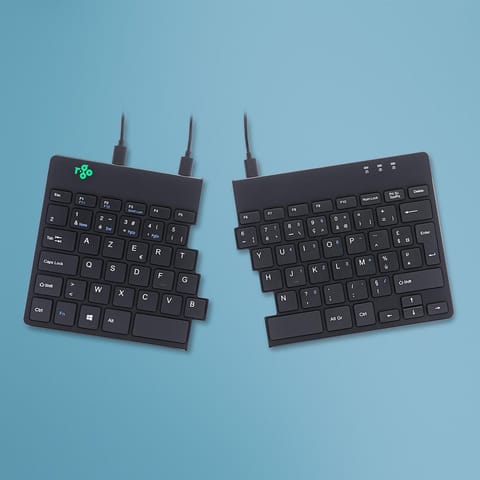 ⁨R-Go Tools Split Keyboard, (FR), black⁩ w sklepie Wasserman.eu