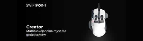 ⁨Mysz optyczna Swiftpoint Creator⁩ w sklepie Wasserman.eu