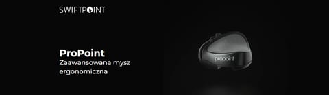 ⁨Mysz optyczna Swiftpoint ProPoint⁩ w sklepie Wasserman.eu