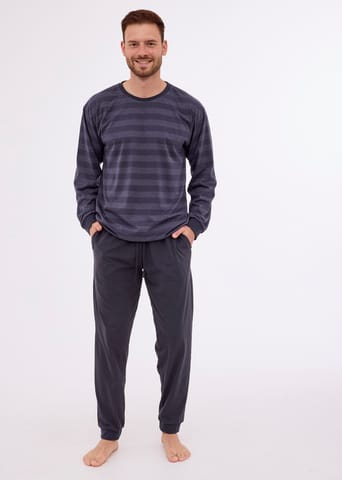 PIŻAMA CORNETTE PM-117/280 LOOSE (kolor stalowy, rozmiar L) w sklepie Wasserman.eu