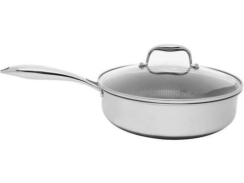 ⁨Patelnia sauté z pokrywką Kohersen Black Cube 26cm⁩ w sklepie Wasserman.eu