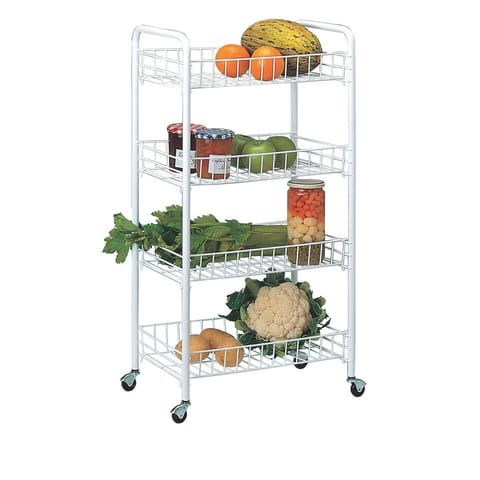 ⁨Multifunctional trolley with 4 shelves Rayen⁩ at Wasserman.eu