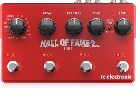 ⁨TC Electronic Hall of Fame 2 X4 Reverb - guitar effect⁩ at Wasserman.eu