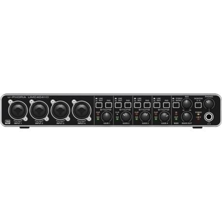 ⁨Behringer UMC404HD recording audio interface⁩ at Wasserman.eu