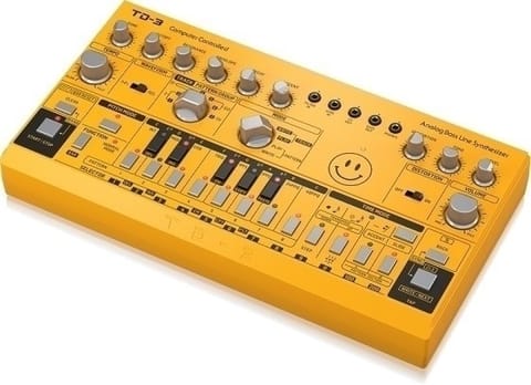 ⁨Behringer TD-3-AM Syntezator linii basowej żółty⁩ at Wasserman.eu