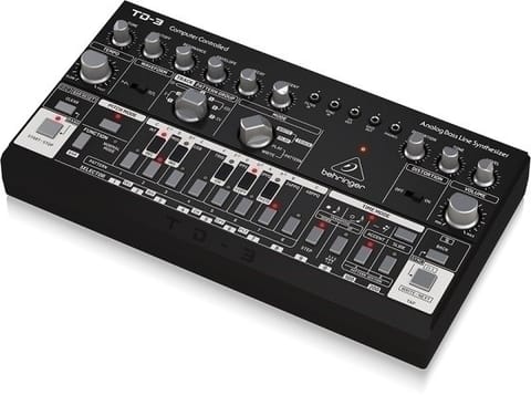⁨Behringer TD-3-BK Syntezator linii basowej czarny⁩ at Wasserman.eu