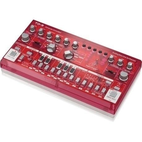 ⁨Behringer TD-3-SB Syntezator linii basowej czerwony przeźroczysty⁩ w sklepie Wasserman.eu