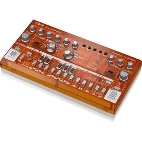 ⁨Behringer TD-3-TG Syntezator linii basowej pomarańczowy przeźroczysty⁩ at Wasserman.eu